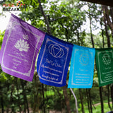 Prayer Flags with English Blessings: For Peace & Positivity