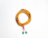 108 Beads Natural Wood Hand Knotted Meditation Japa Prayer Bead Mala