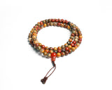 River Stone Japa Mala