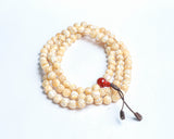 Mother of Pearl Endless Knot Bead Mala