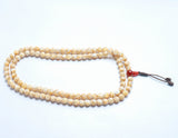 Mother of Pearl Hand Knotted Endless Knot Prayer Bead Mala