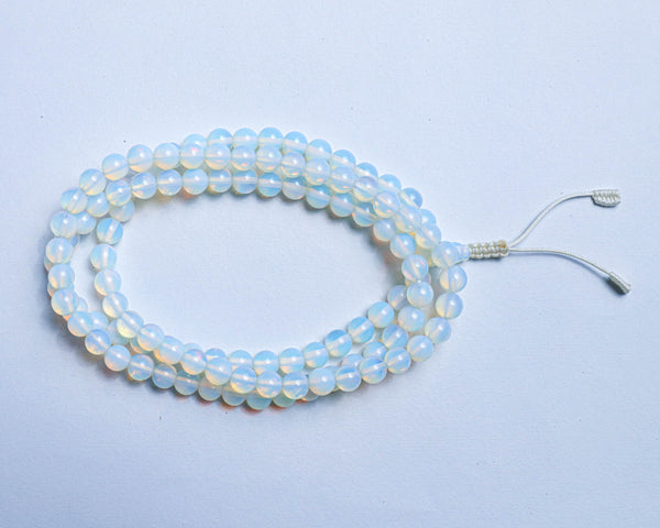 Opal Stone Meditation Japa Mala