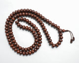 108 Beads Traditional Tibetan Bodhi Seed Hand Knotted Mala Prayer Bead Mala