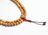 108 Beads Picture Jasper Stone Hand Knotted Mala Prayer Bead Mala