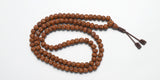 108 Beads Rudraksha Seed Hand Knotted Mala Prayer Bead Mala