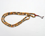 108 Beads River Stone Hand Knotted Mala Prayer Bead Mala