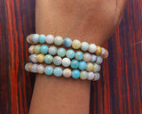 Amazonite Stone Prayer Mala
