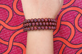 Tibetan Buddhist Rose Wood Japa Mala