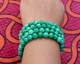 Green Jade Prayer Yoga Mala