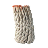 Natural Handmade Chakra Heart White Sage String Rope Incense-Pack of 35 Rope.