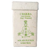 Natural Handmade Chakra Solar Plexus Juniper Berry String Rope Incense-Pack of 35 Rope