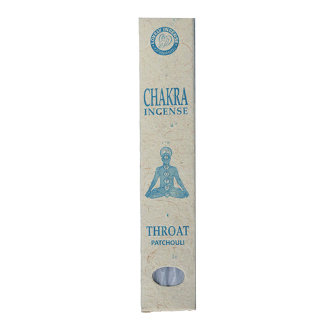 Natural Handmade Chakra Throat Patchouli Incense-15 Sticks