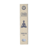 Natural Handmade Chakra Third Eye Rose Incense -15 Sticks