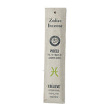 Aromatherapy Astrology Pisces Zodiac Juniper Berry Incense-Pack of 15 Sticks