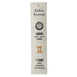 Aromatherapy Astrology Gemini Zodiac Jasmine Incense-Pack of 15 Sticks