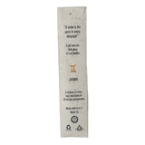 Aromatherapy Astrology Gemini Zodiac Jasmine Incense-Pack of 15 Sticks