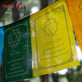 Prayer Flags with English Blessings: For Peace & Positivity