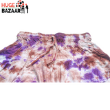 Purple Tie Dye Yoga / Meditation Trouser for Women