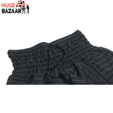 Black and Grey Striped Aladdin Harem Trouser for Yoga / Meditation for Men and Women
