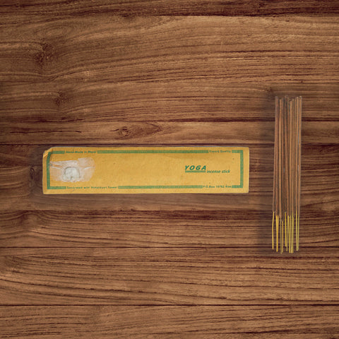 Yoga Incense Stick Decorated with Himalayan Flower - 15 Sticks