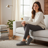 Nepali Handmade Indoor Shoes Natural Wool Unisex Warm House Shoes | Comfortable and Eco-friendly Footwear