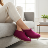 Nepali Handmade Indoor Shoes Natural Wool Unisex Warm House Shoes | Comfortable and Eco-friendly Footwear