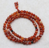 Fire Agate Stone Prayer Mala