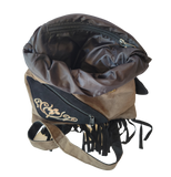 Suede Leather Hand Embroidery Bag