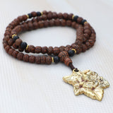 Ganesha Rudraksha Bead Japa Mala