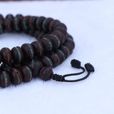 Inlaid Nepali Bodhi Seed Japa Mala