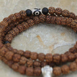 Hindu Om Rudraksha Bead Japa Mala