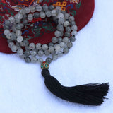 Cloudy Quartz Stone Prayer Mala