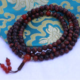 Red Tiger Eye Stone Japa Mala