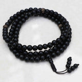 Matt Onyx Stone Prayer Mala