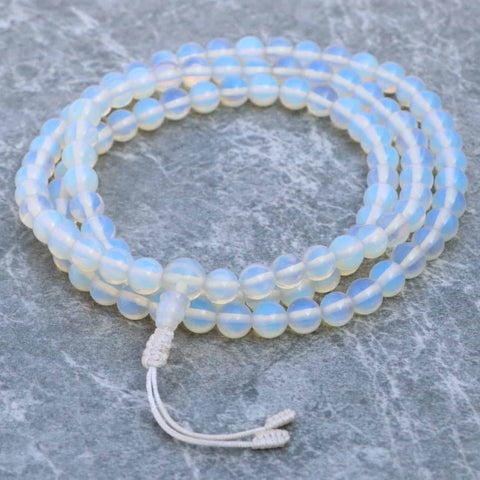 Opal Stone Japa Mala