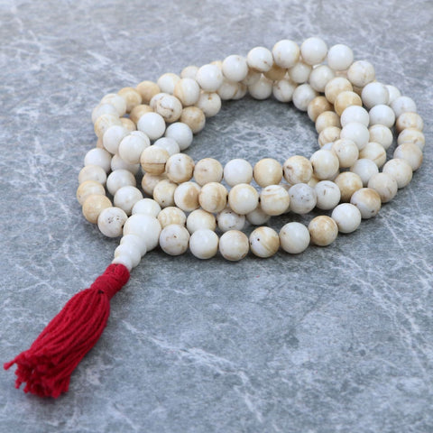 Conch Shell Japa Mala