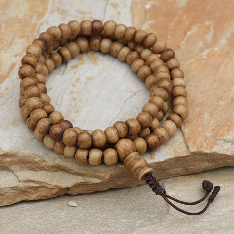 Antique Yak Bone Japa mala