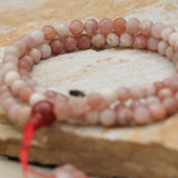 Matte Sun Stone Japa Mala