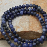 Calming Sodalite Stone Wrist Mala