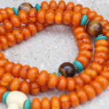 Resin Ambar Prayer Mala - 108 Beads