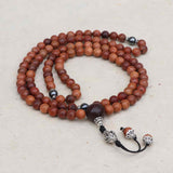 Tibetan Mantra Bayong Wood Japa Mala