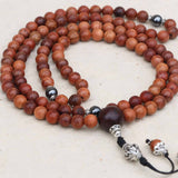 Tibetan Mantra Bayong Wood Japa Mala