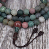 Matte Blood Stone Japa Mala