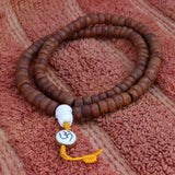 Antique Nepali Bodhi Seed & Hindu Om Japa Mala