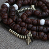 Antique One Eye Nepali Bodhi Seed Yoga Mala