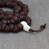 Antique One Eye Nepali Bodhi Seed Yoga Mala