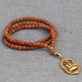 Lord Ganesha Rudraksha Bead Mala