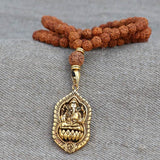 Lord Ganesha Rudraksha Bead Mala