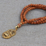 Lord Ganesha Rudraksha Bead Mala