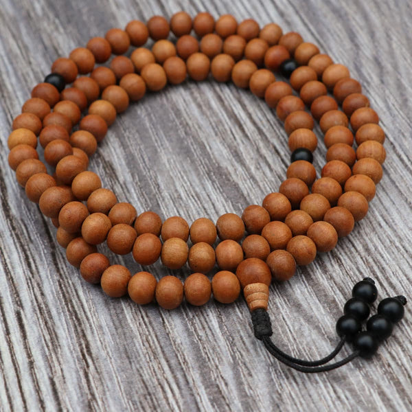 Natural Sandalwood Japa Mala